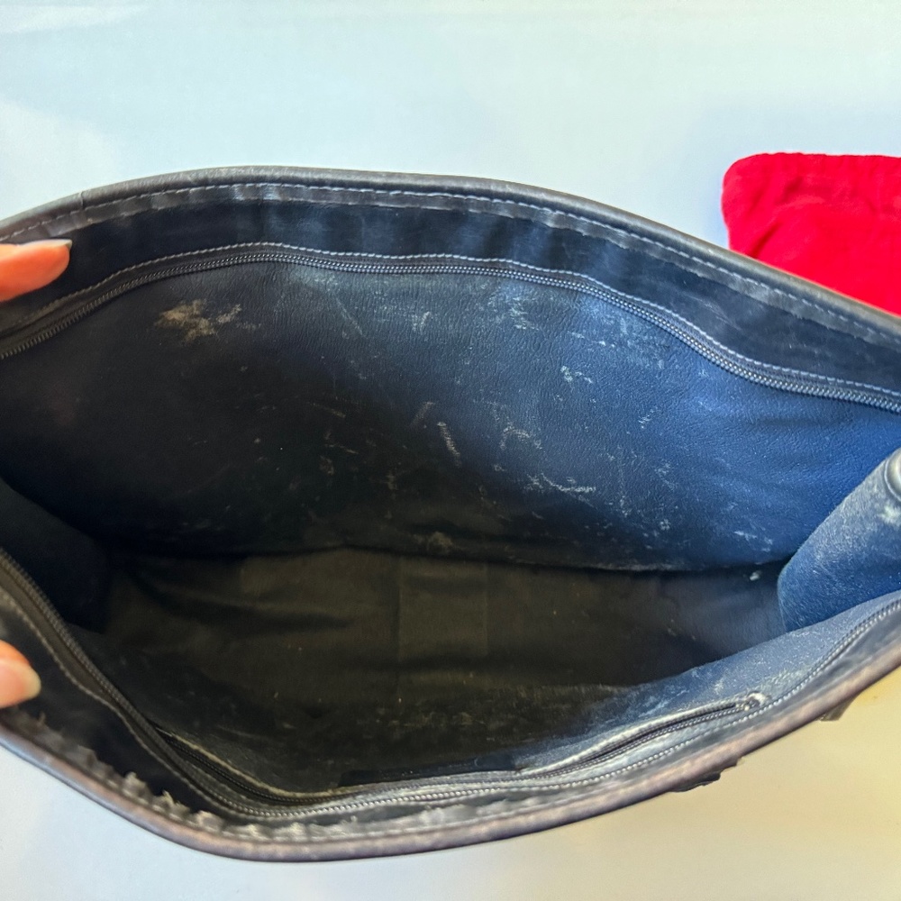Vintage Gucci Sherry Line Accessory Collection Handbag - Navy - Picture 10 of 16